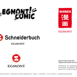 Logo Überarbeitung für Egmont Ehapa Verlags-Linien