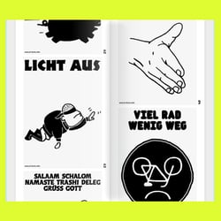 Das Plakat isst eine Fläche.
