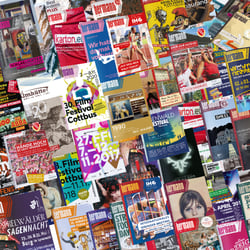 4 Jahre monatliche Magazin Gestaltung für den Wochenkurier, Hermann das Magazin aus der Lausitz