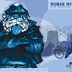studentische Arbeit: Plakat für den Frankfurter Zoo