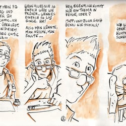 Comicseite: Wenn man einen Vogel hat… (Auszug)