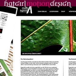 Hörbuchverlag Webdesign