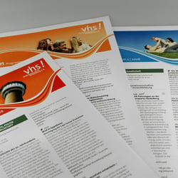 Relaunch Printmedien vhs! Heidelberg