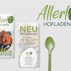 AllerEi Hofalden – LOGOENTWICKLUNG & FLYER