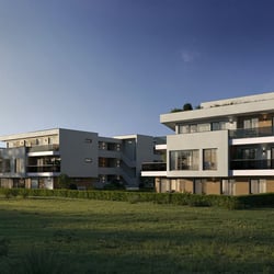 Aussenvisualisierung der Wohnoase Baderstraße