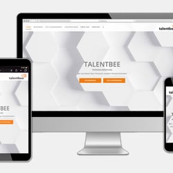 Webdesign Talentbee – Personalberatungsbüro aus Bielefeld