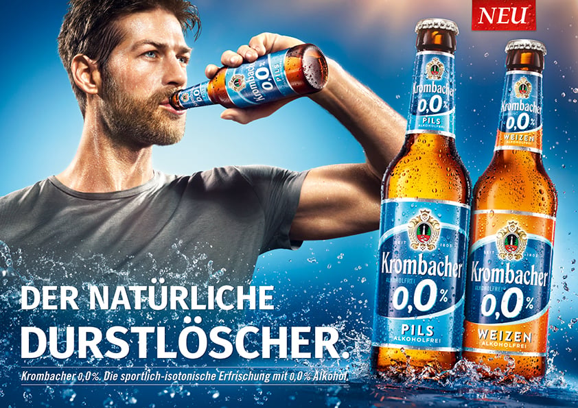 Retouching – Krombacher – Kolle Rebbe