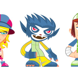 Characterdesign und Kids