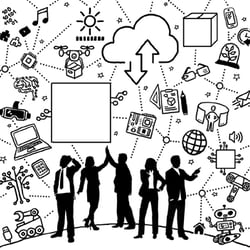 Wandgestaltung für den Innovationroom der PwC