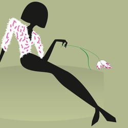 Pulli und Blume