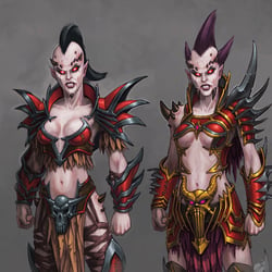 Blood Dryades Detail