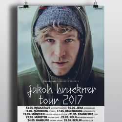 Plakatdesign „Jacob Bruckner“
