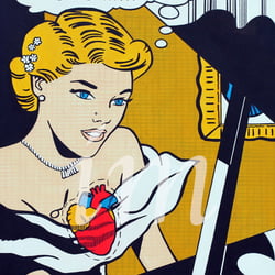 Girl at the piano (Roy Lichtenstein), Erste Herztransplantation durch Christiaan Bernard