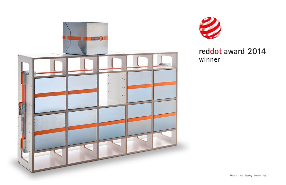 Shelving system >>Spannkraft<< 1
