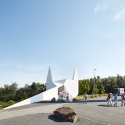 Autobahnkirche Siegerland by Schneider + Schumacher. Wilnsdorf, Germany.