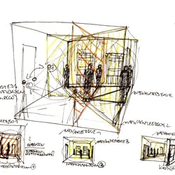 TIMECUT Skizze. Tanzperformance 1993