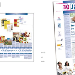 Corporate Publishing – Jubiläumszeitung als Poster