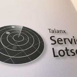 Aktionslogo »Talanx Service-Lotsen«