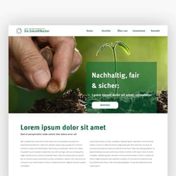 Webdesign Entwurf