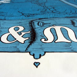 Plakat „Max und Moritz“ für das Nationaltheater Mannheim (Detail)