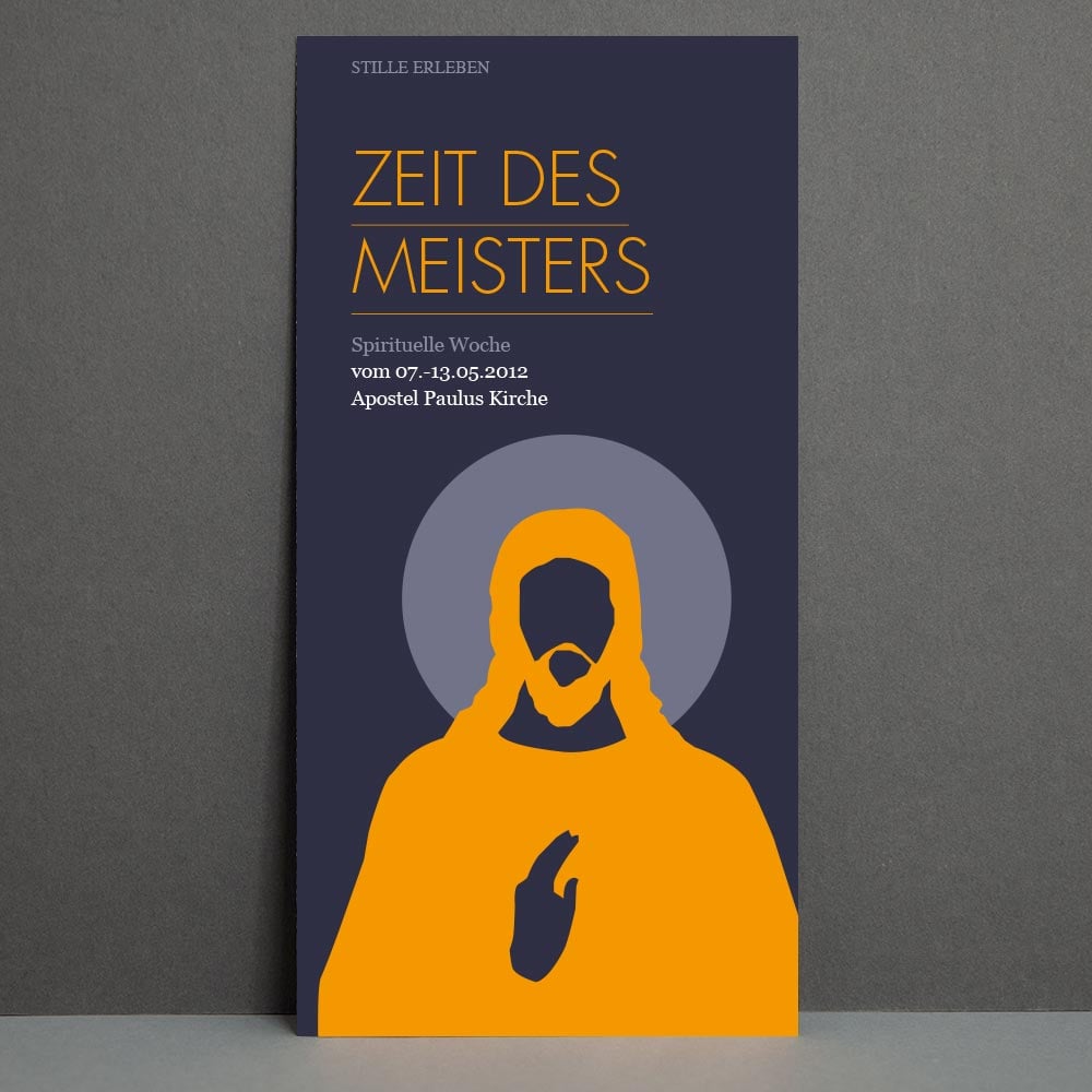 Flyer für  Zeit des Meisters
