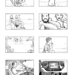 Hyundai Storyboards: Beach