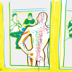 2017 Graphische Reportage & Qi-Gong