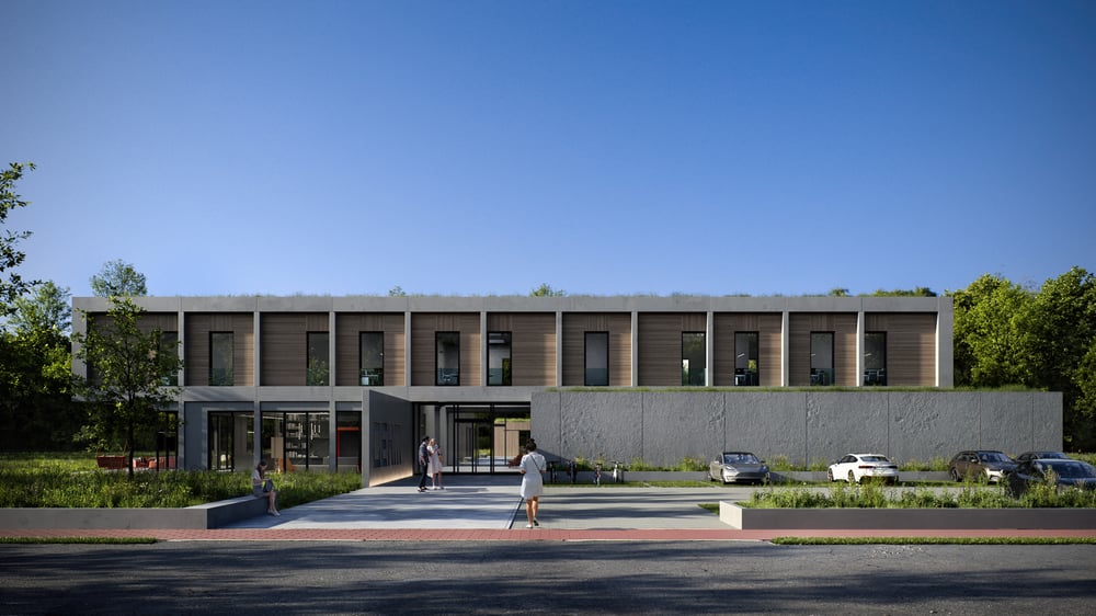 3D Visualisierung: Bürogebäude Oehm