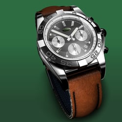 Original VGS Uhr mit Lederband
