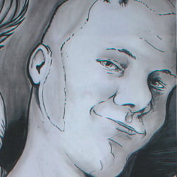 Wasserfarben + Tinte DinA2
