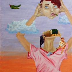 She’s Got Her Head In The Clouds