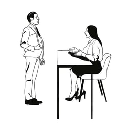 Büro Illustration