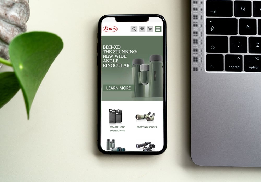 Mobile Commerce für KOWA