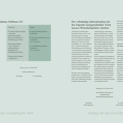 hallbaum geschaeftsbericht 2006 Seite 3233