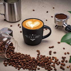 Kaffeetasse schwarz