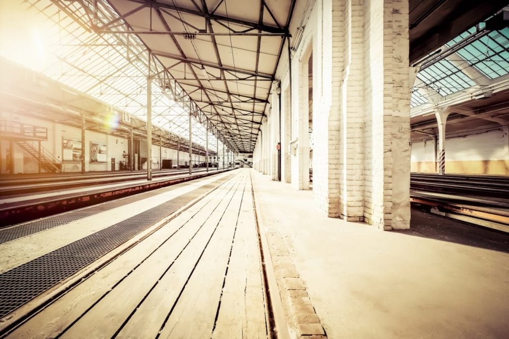 Serie Rheinbahn Depot. Konzept, Fotografie, Bildbearbeitung, Retusche.