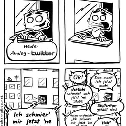 Daumen hoch für analoch