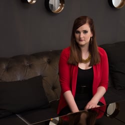 Fotoshooting mit Melanie Sandmann als Modell und Alona Schefner als Fotografin.