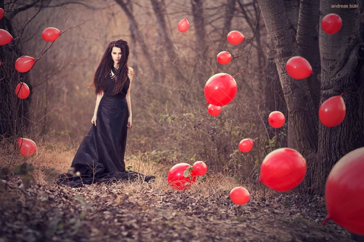 storm is coming | model: Sonja Plöchl | hma: Barbara Maria Hutter