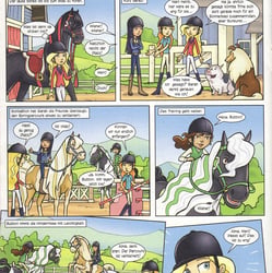 Comicseite für das Horseland-Magazin