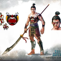 Kung Fu Superstar – Oilrig Guard concept art