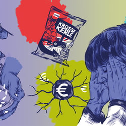 Weser Kurier Titelillustrationen Januar