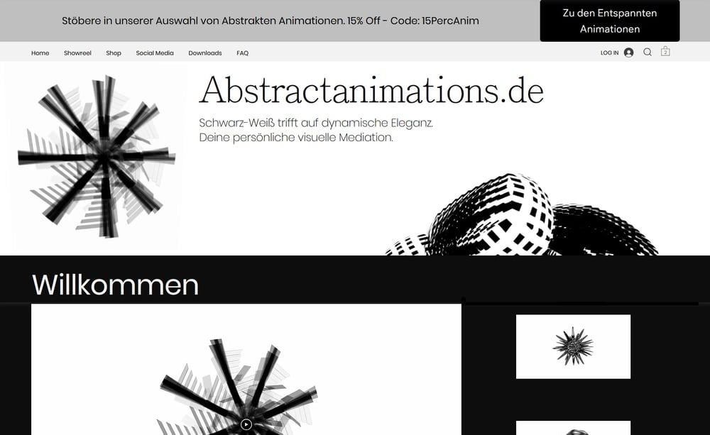 Abstractanimations.de Home / Desktop