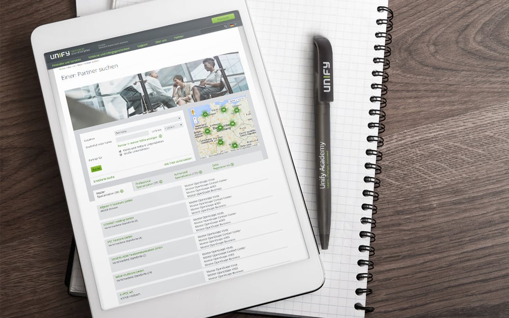 Unify Partner Locator