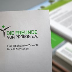 Corporate Design ,Die Freunde von Prokon e.V.’