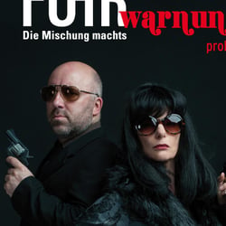 Werbung für FOHR, ein Mischgetränk aus Wein und Bier