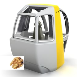 Harvester Concept Metsä Vision 2012 – Cabin