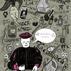 Hauptfigur Cosmo: Ein Apotheker