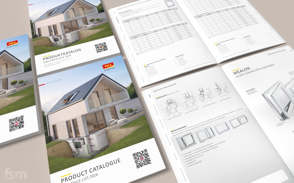 Produktkatalog und Preisliste