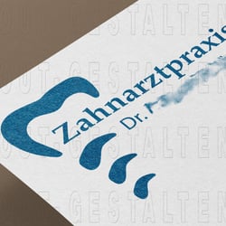 Logo für Zahnarzt Praxis erstellen | Layout gestalten